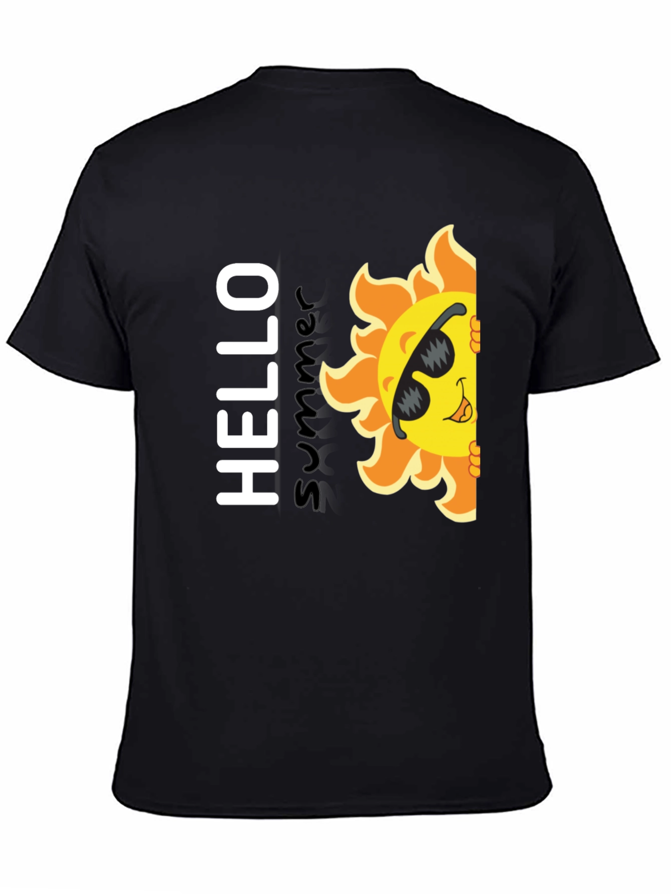 Hello Summer T-Shirt - Fun Sun Graphic Tee