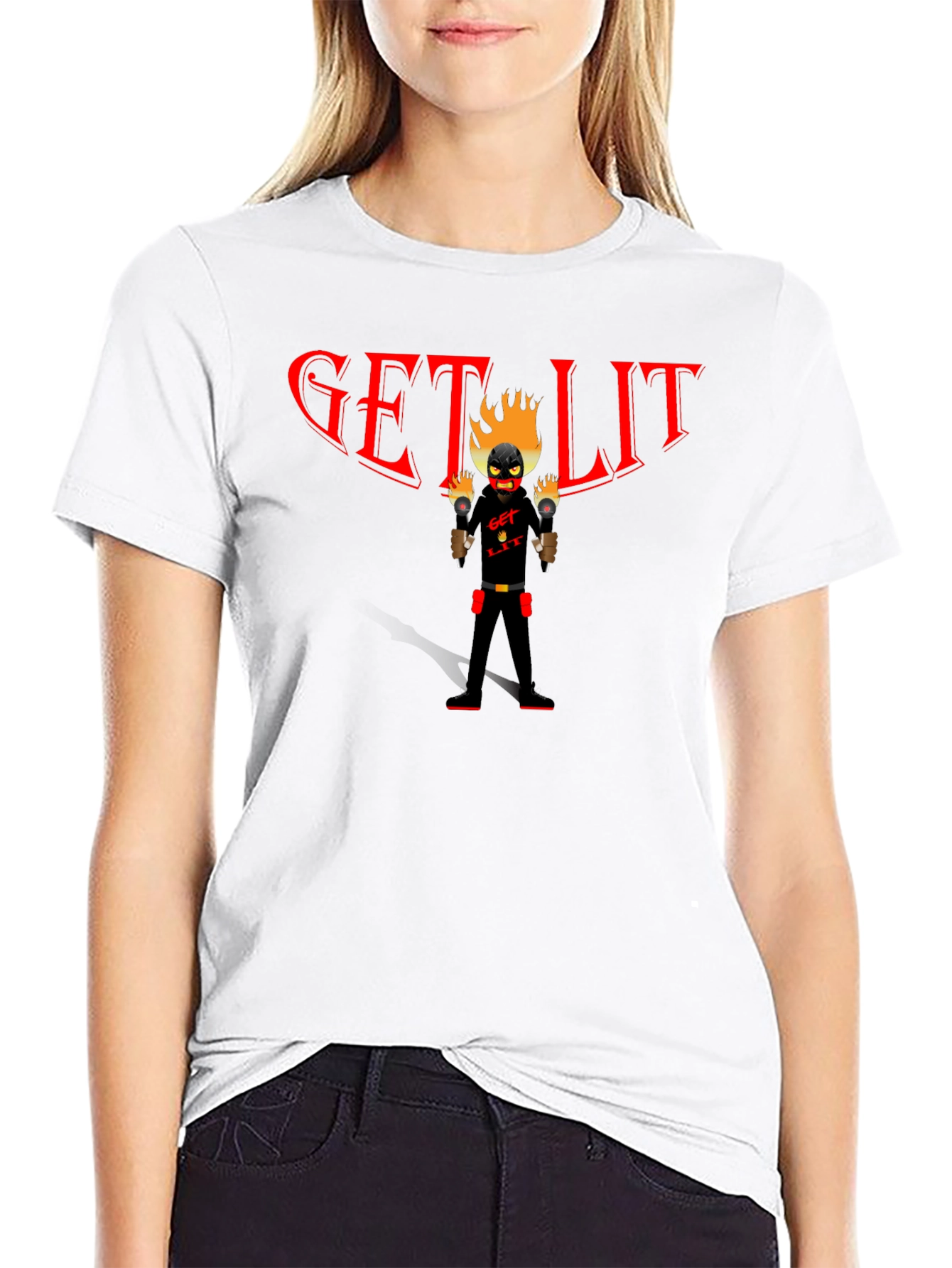 Get Lit Graphic T-Shirt