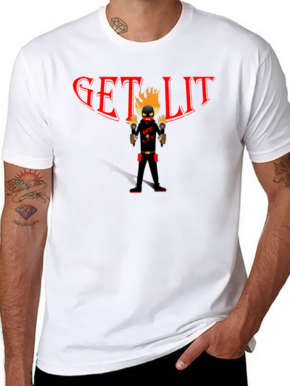 Get Lit Graphic T-Shirt