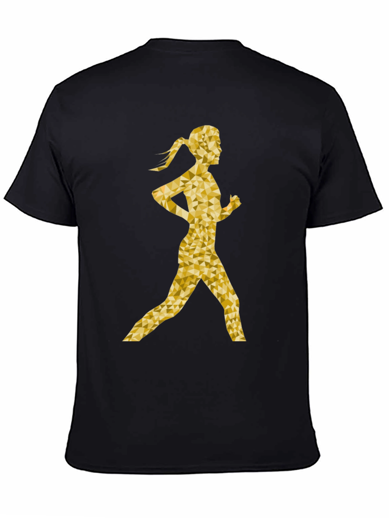 Golden Runner Graphic T-Shirt