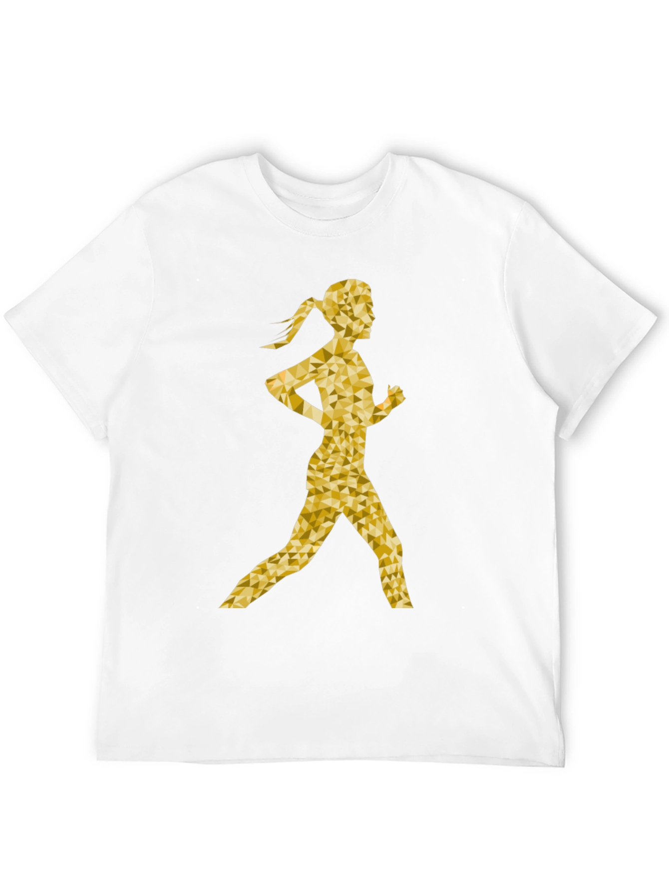 Golden Runner Graphic T-Shirt