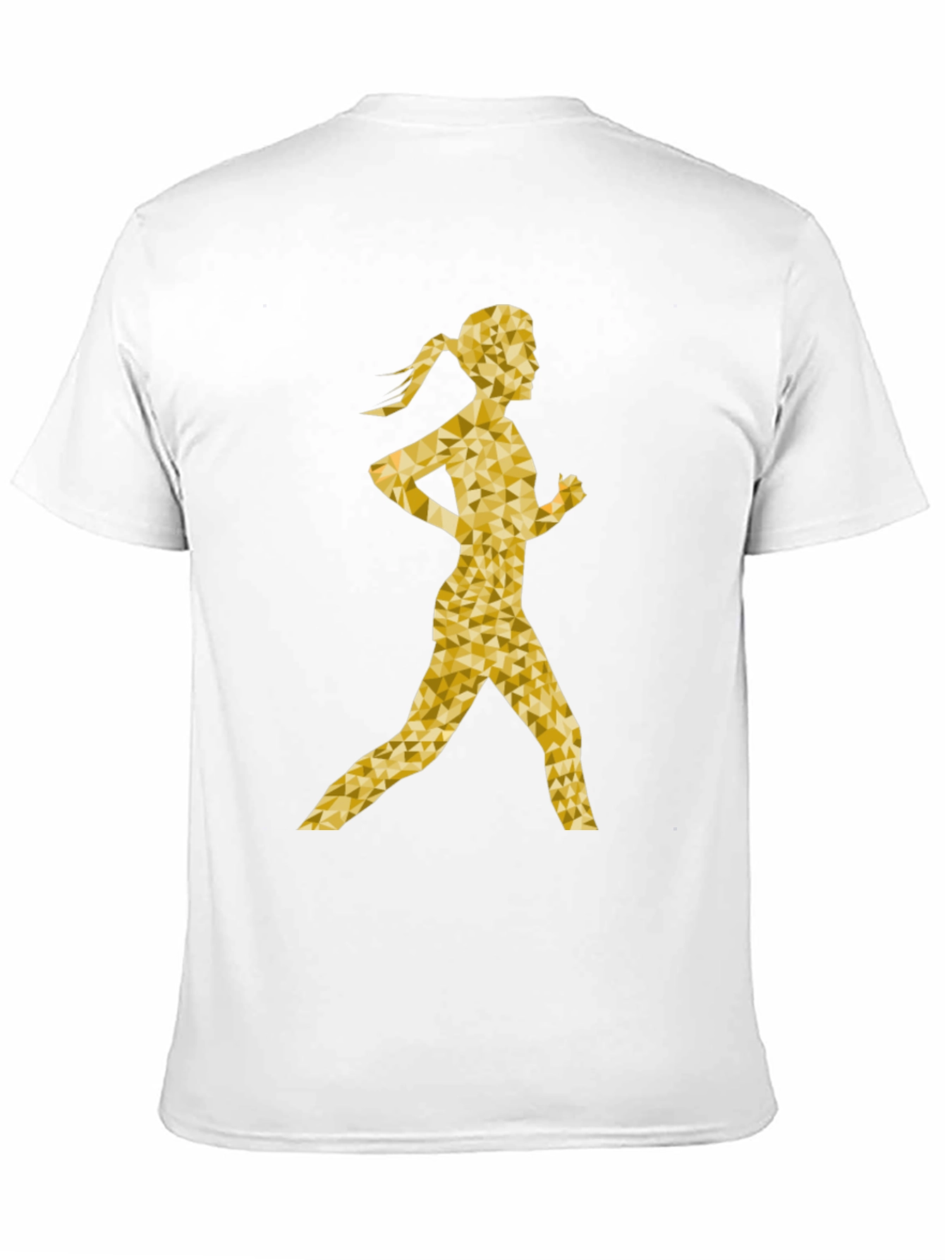Golden Runner Graphic T-Shirt