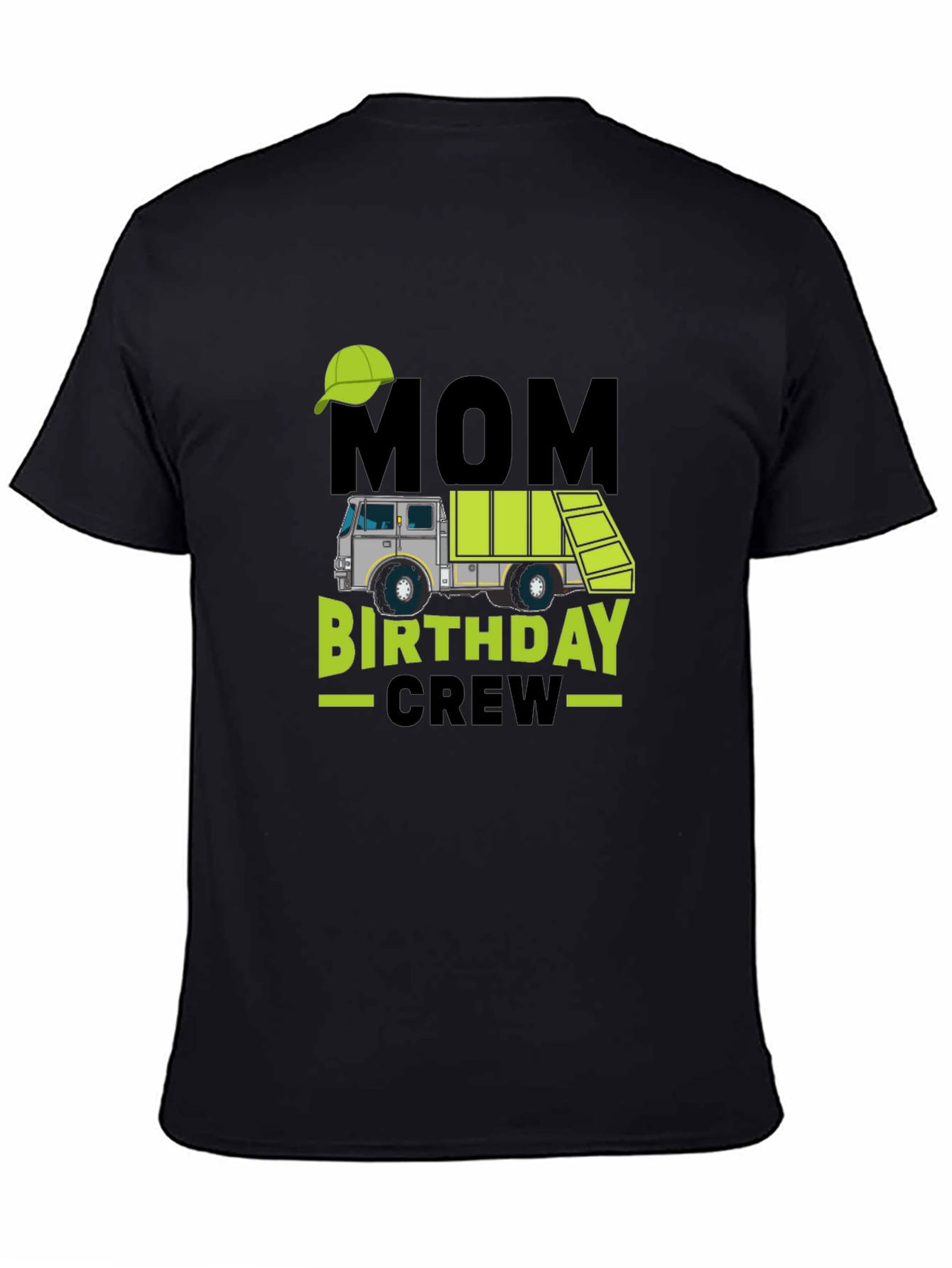 Mom Birthday Crew Garbage Truck T-Shirt