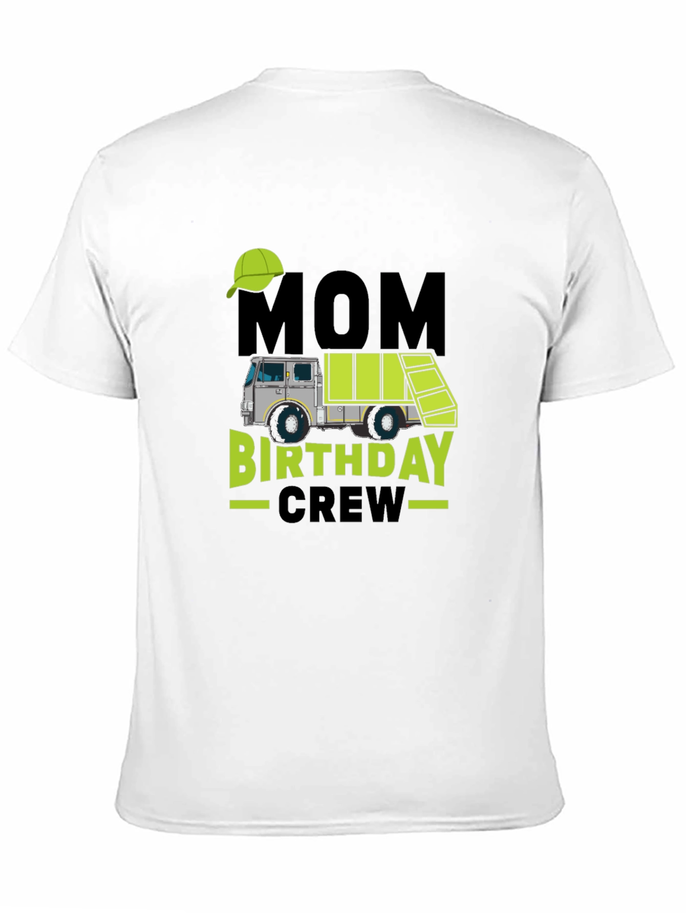Mom Birthday Crew Garbage Truck T-Shirt