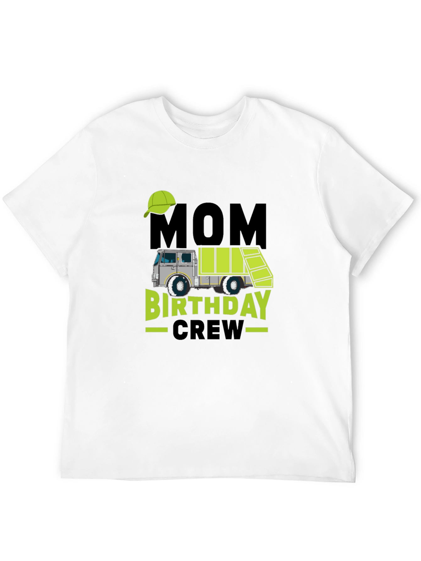 Mom Birthday Crew Garbage Truck T-Shirt