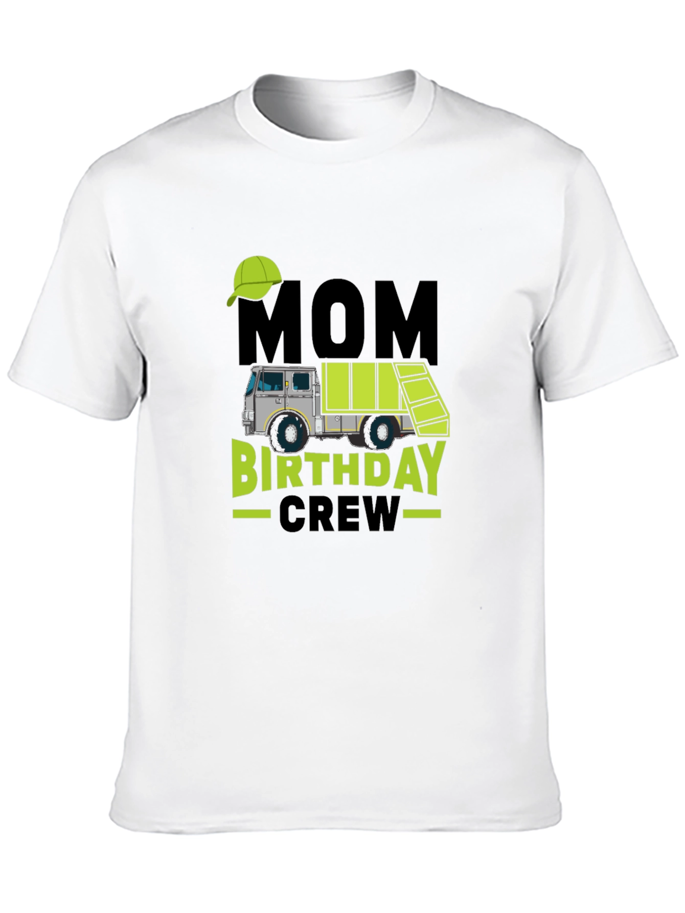 Mom Birthday Crew Garbage Truck T-Shirt