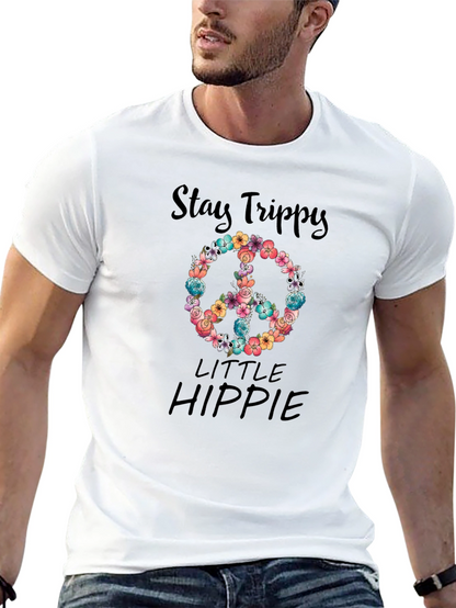 Stay Trippy Little Hippie Graphic Tee