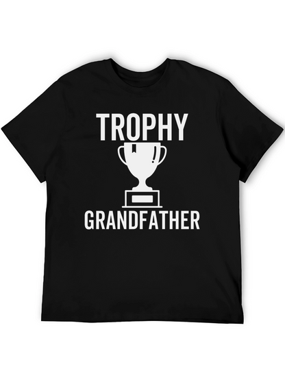 Trophy Grandfather Graphic T-Shirt - Black