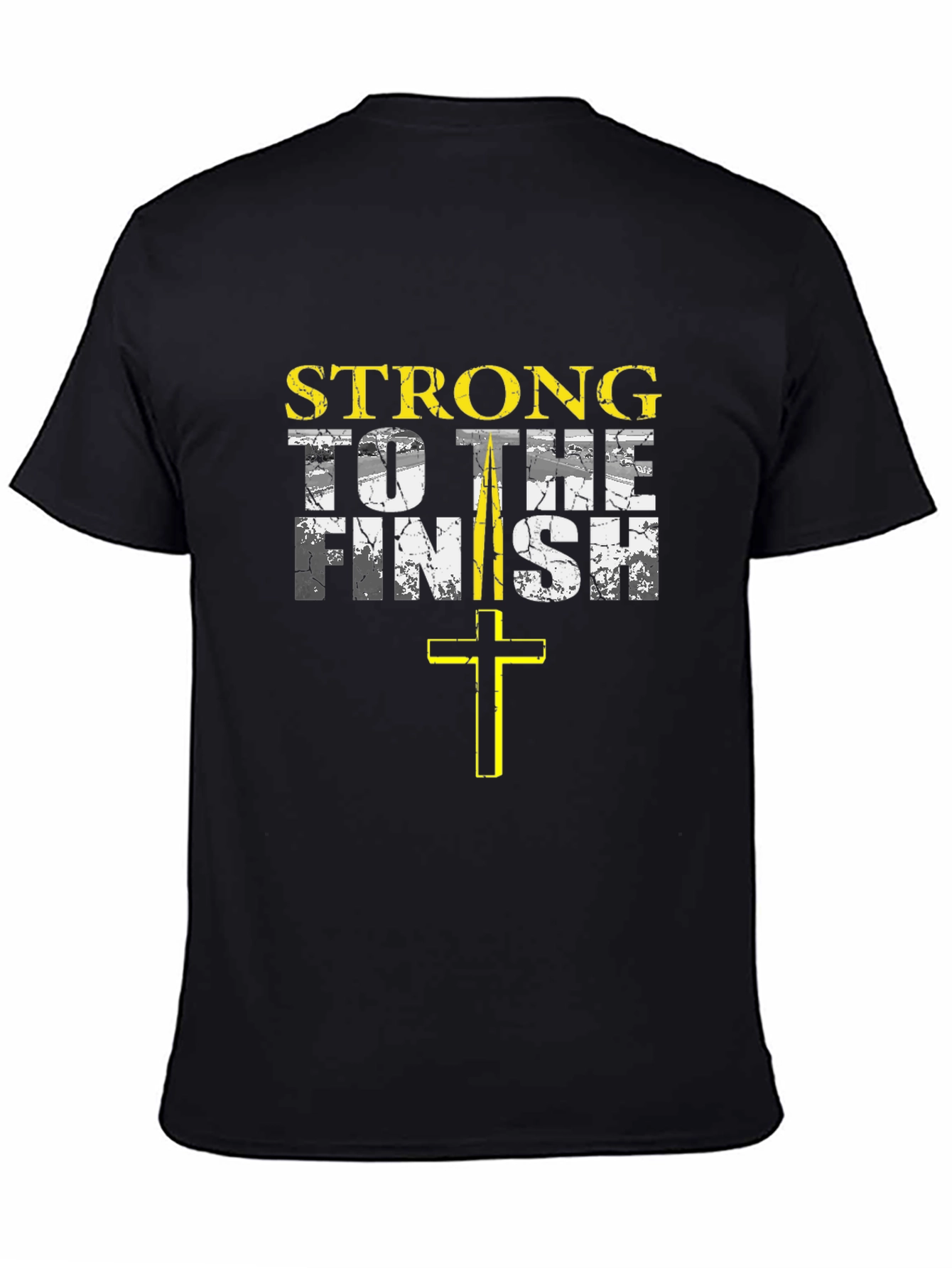 Strong to the Finish Christian T-Shirt