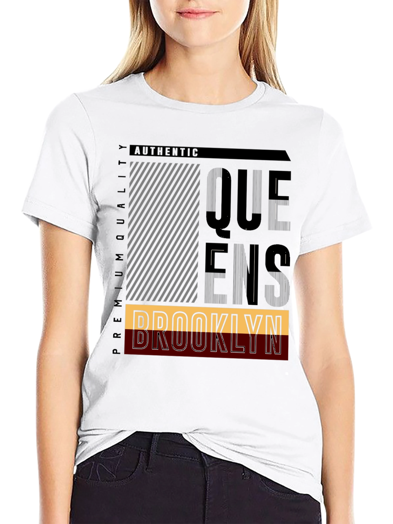 Queens & Brooklyn Graphic T-Shirt - Authentic NYC Style