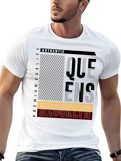Queens & Brooklyn Graphic T-Shirt - Authentic NYC Style