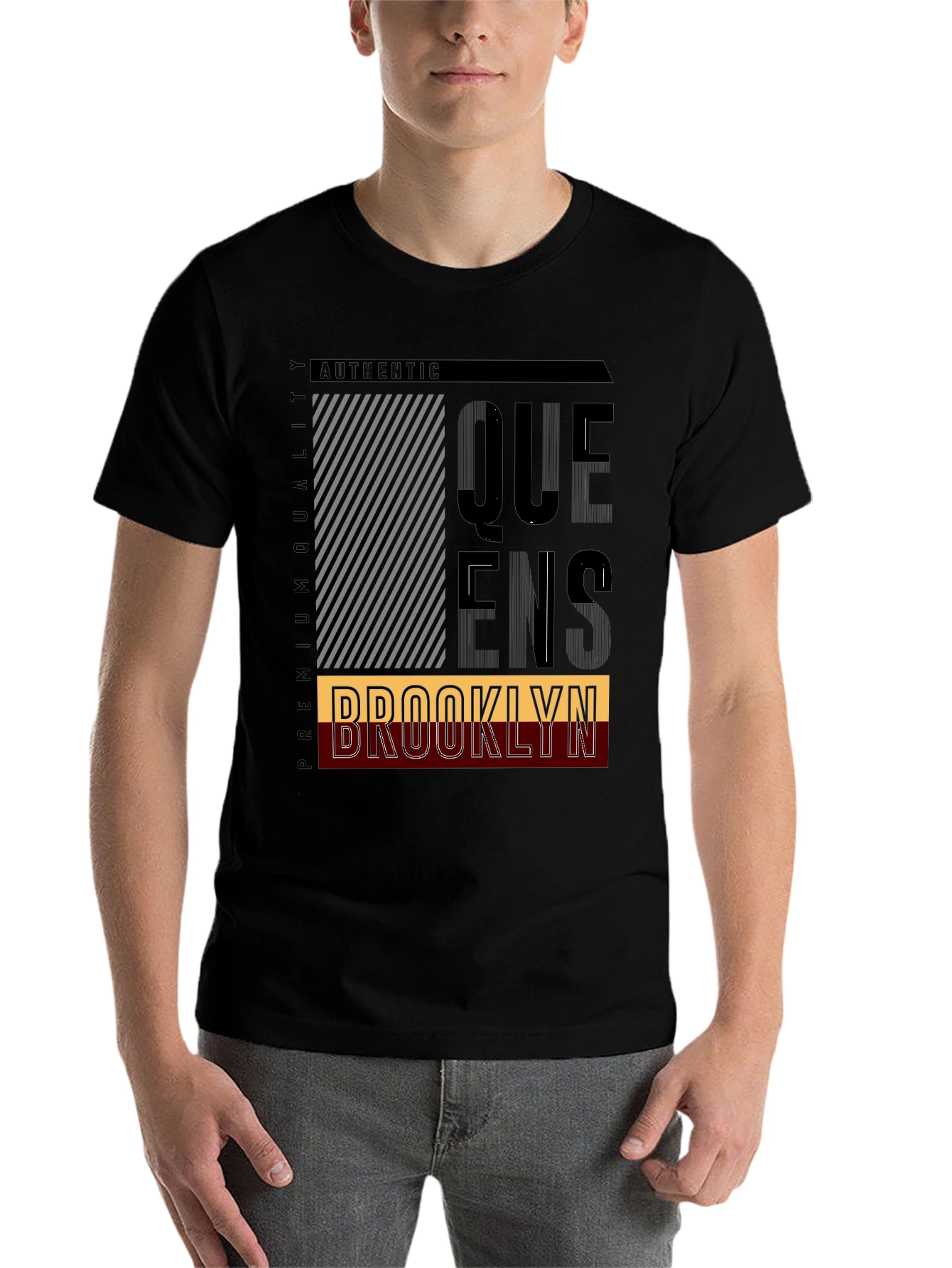 Queens & Brooklyn Graphic T-Shirt - Authentic NYC Style