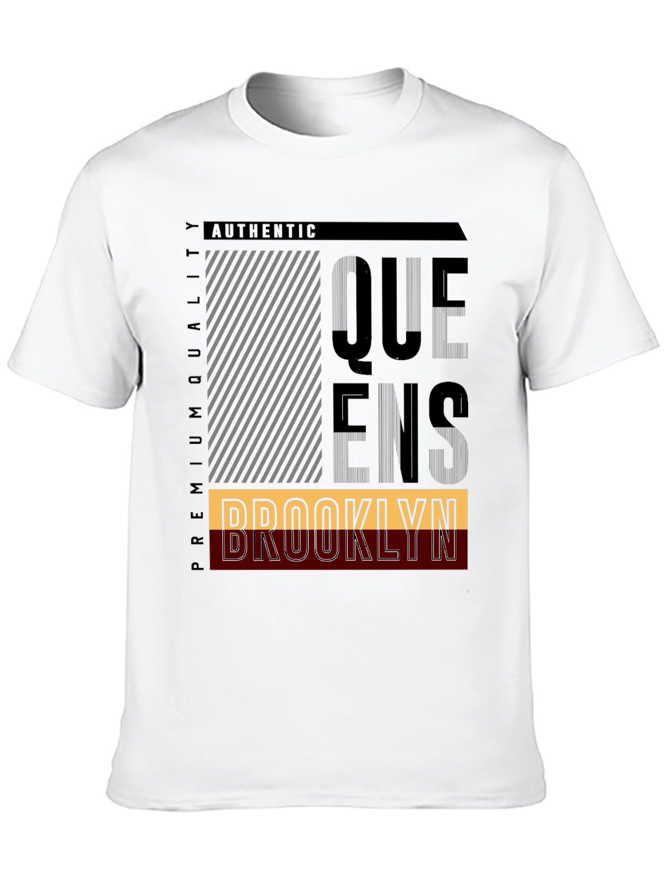 Queens & Brooklyn Graphic T-Shirt - Authentic NYC Style
