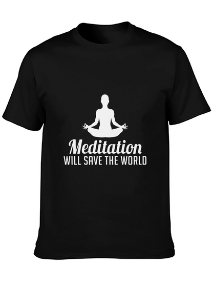 Meditation Will Save the World Graphic Tee