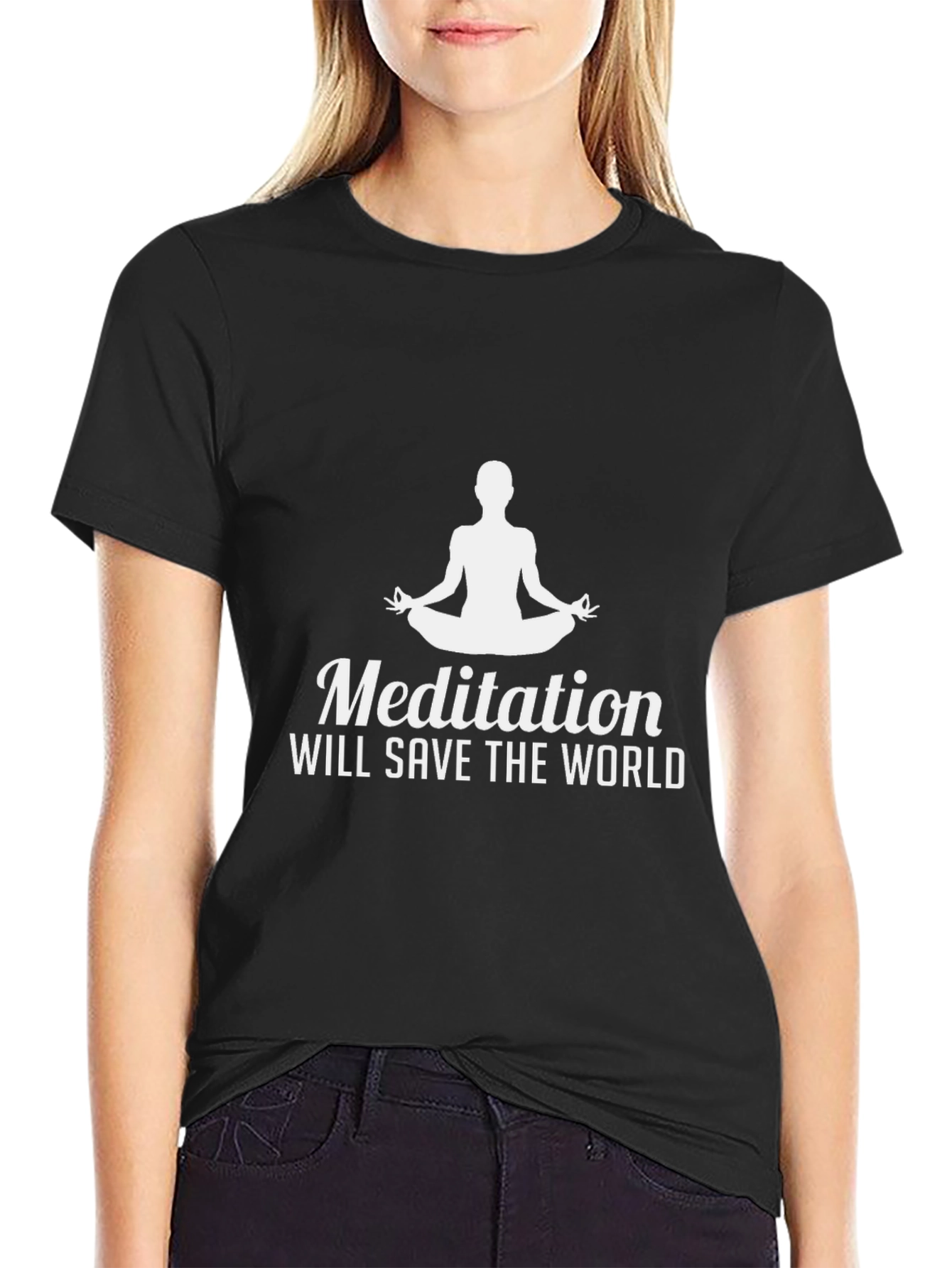 Meditation Will Save the World Graphic Tee