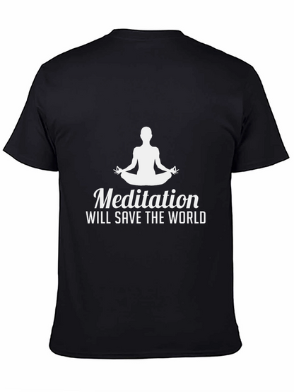 Meditation Will Save the World Graphic Tee