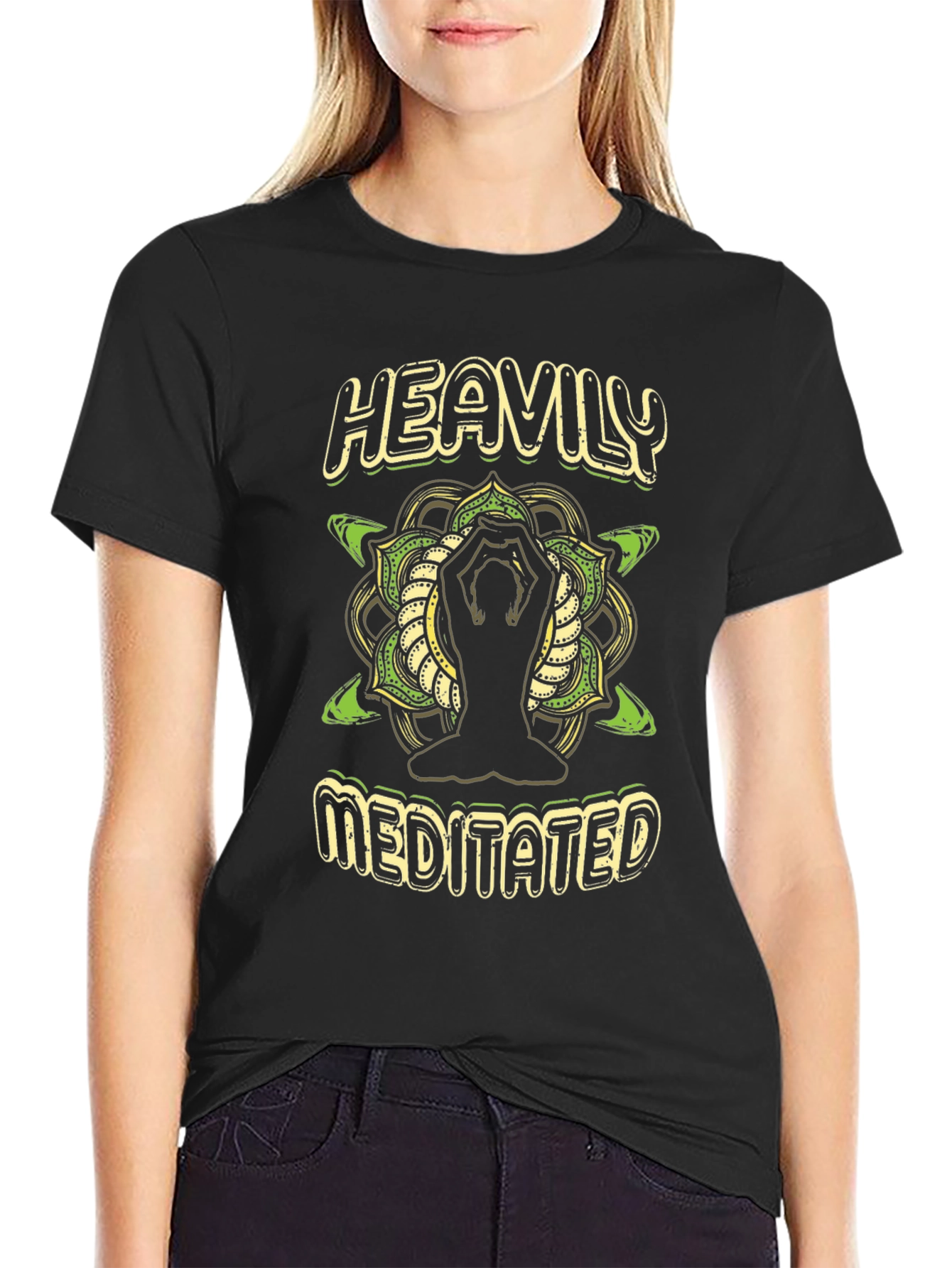 Heavily Meditated Graphic T-Shirt