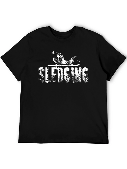Sledging Graphic Tee - Winter Fun