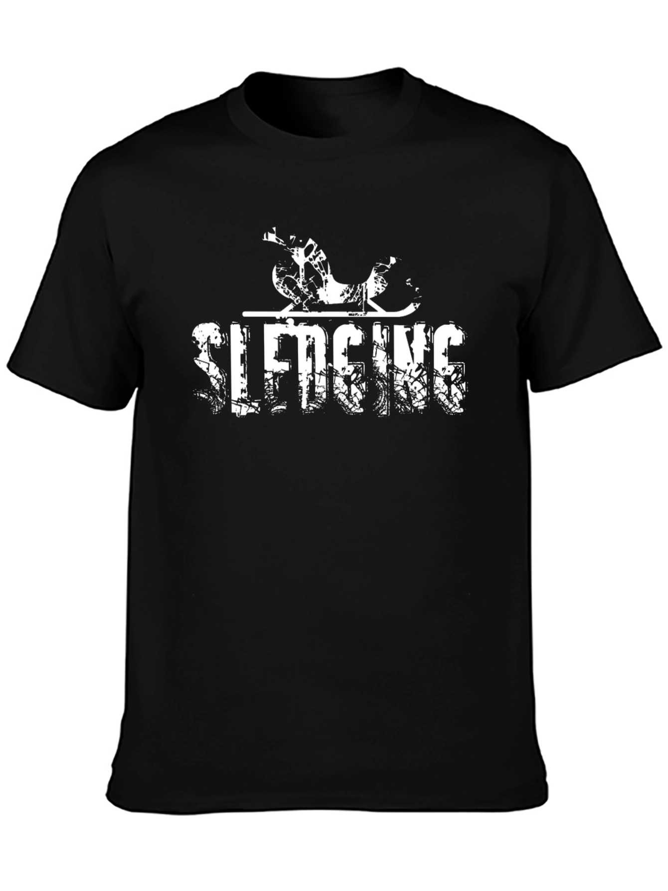 Sledging Graphic Tee - Winter Fun