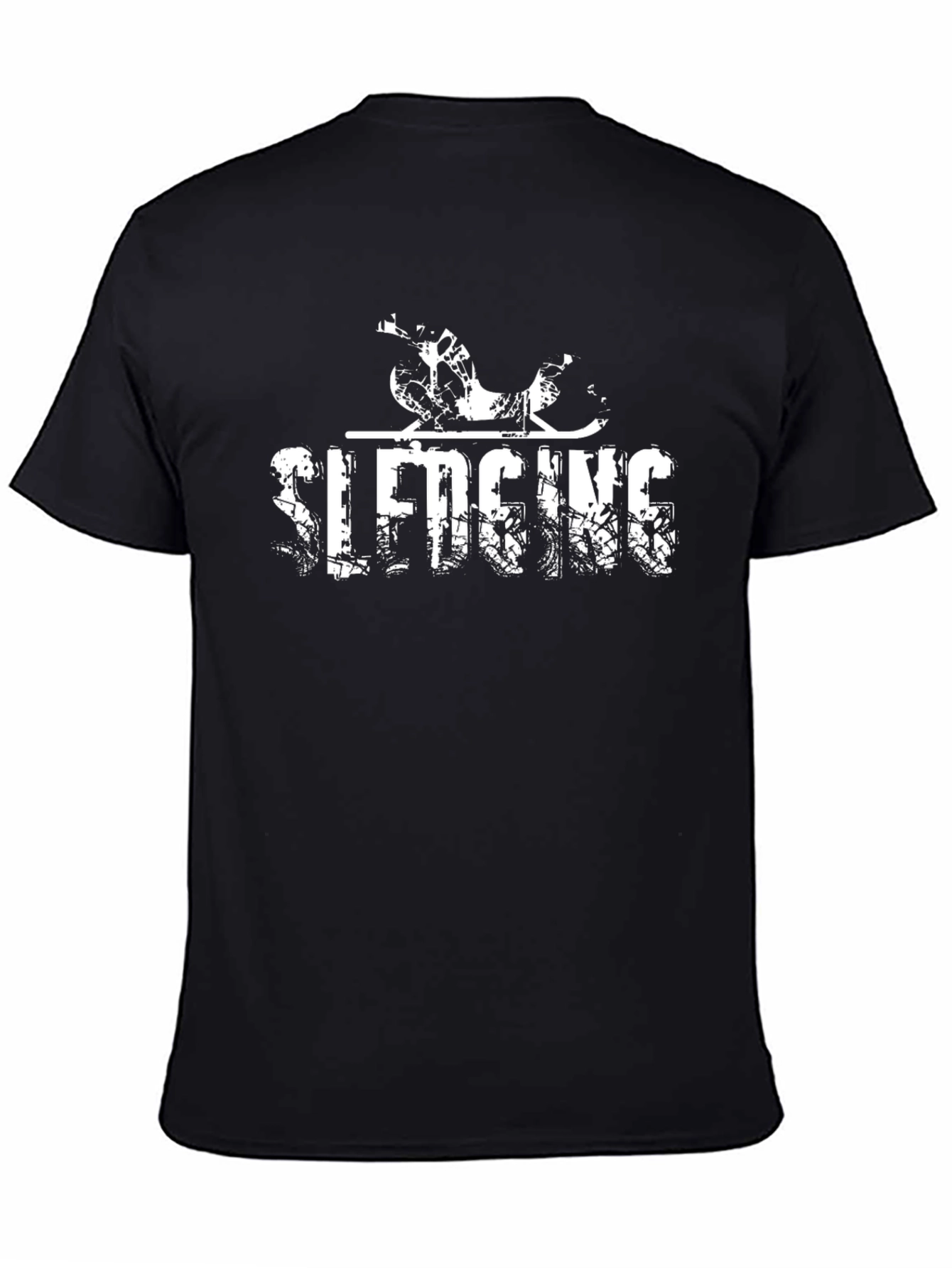 Sledging Graphic Tee - Winter Fun