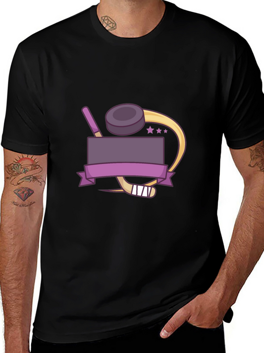 Hockey Graphic T-Shirt - Cool Puck Design