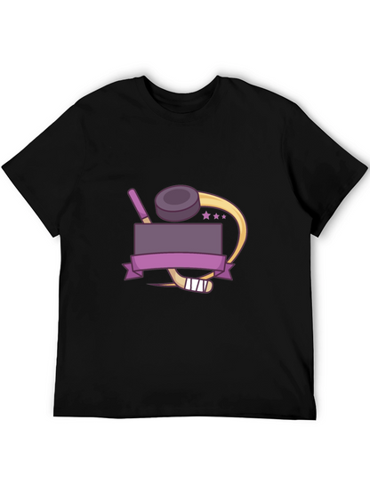 Hockey Graphic T-Shirt - Cool Puck Design