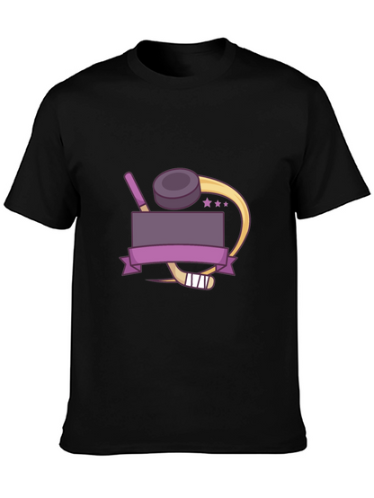 Hockey Graphic T-Shirt - Cool Puck Design
