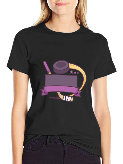 Hockey Graphic T-Shirt - Cool Puck Design