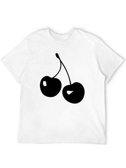 Black Cherry Graphic Tee | Casual Unisex Style