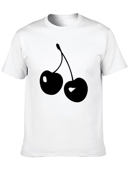 Black Cherry Graphic Tee | Casual Unisex Style