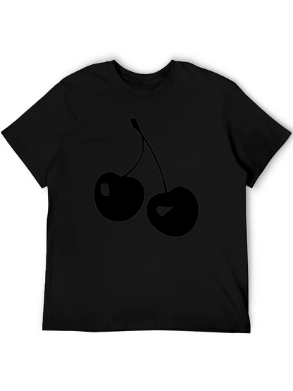 Black Cherry Graphic Tee | Casual Unisex Style