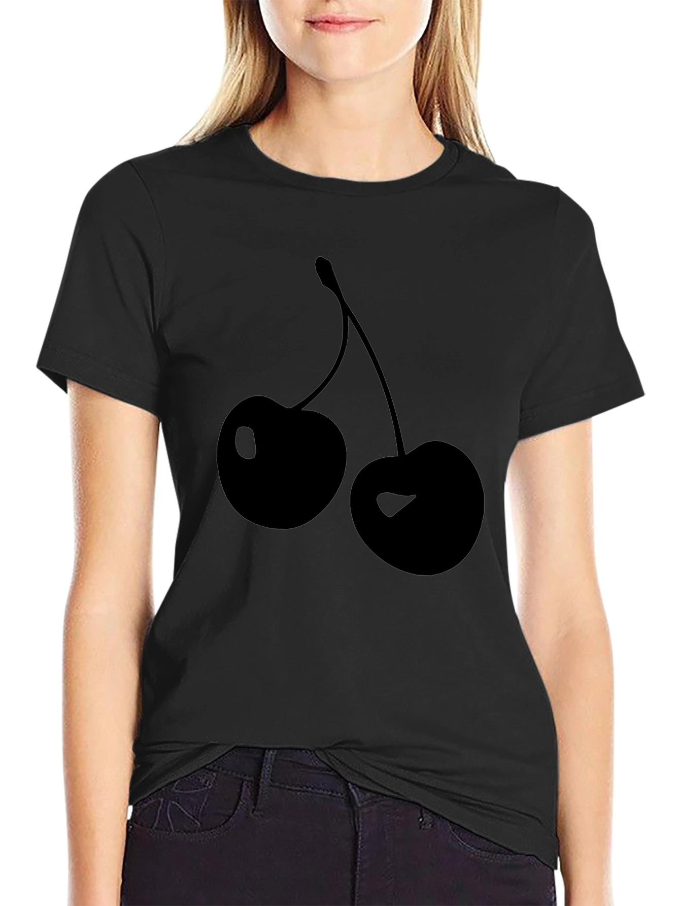 Black Cherry Graphic Tee | Casual Unisex Style