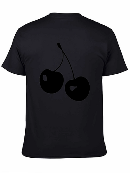Black Cherry Graphic Tee | Casual Unisex Style