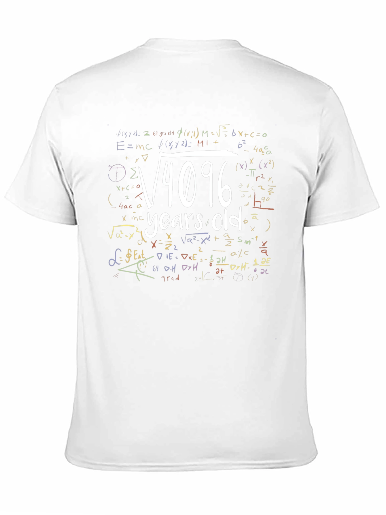 Math Formula Years Old Graphic T-Shirt