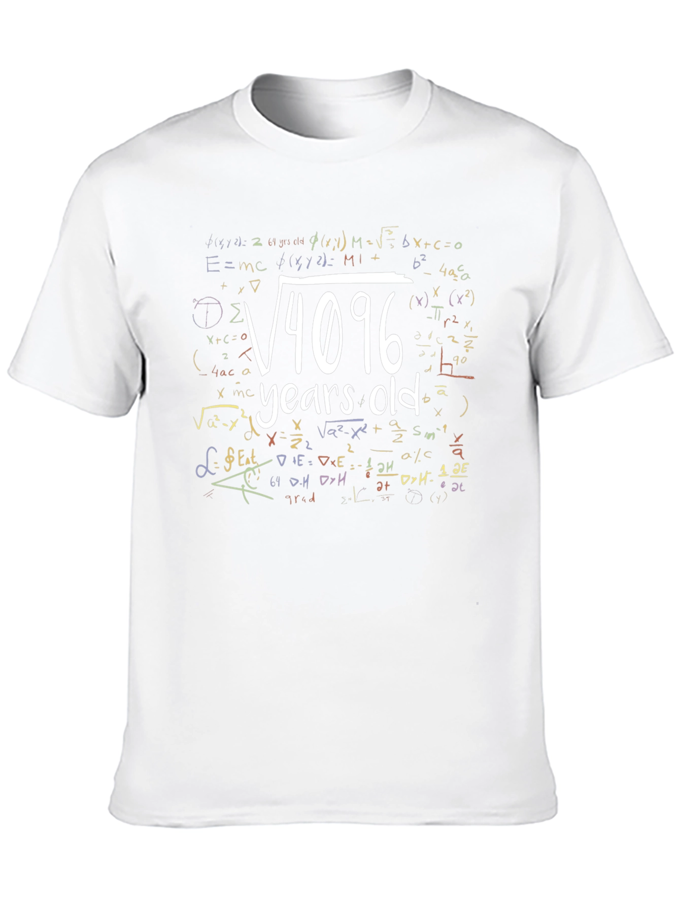 Math Formula Years Old Graphic T-Shirt