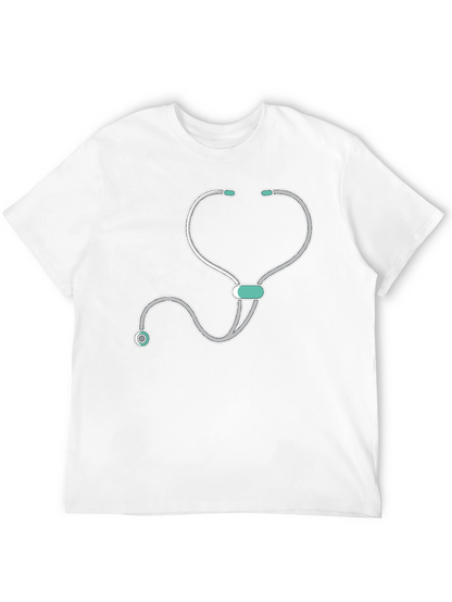 Stethoscope Graphic Tee - Medical Professional Gift