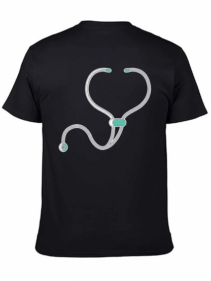 Stethoscope Graphic Tee - Medical Professional Gift