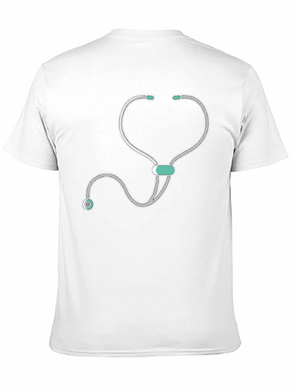 Stethoscope Graphic Tee - Medical Professional Gift