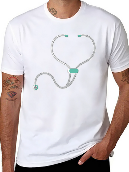 Stethoscope Graphic Tee - Medical Professional Gift