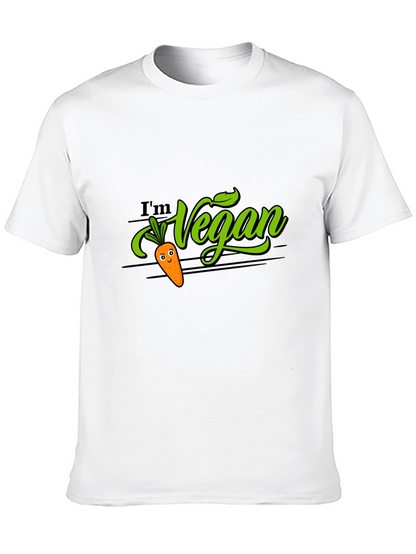 Im Vegan T-Shirt - Cute Carrot Design