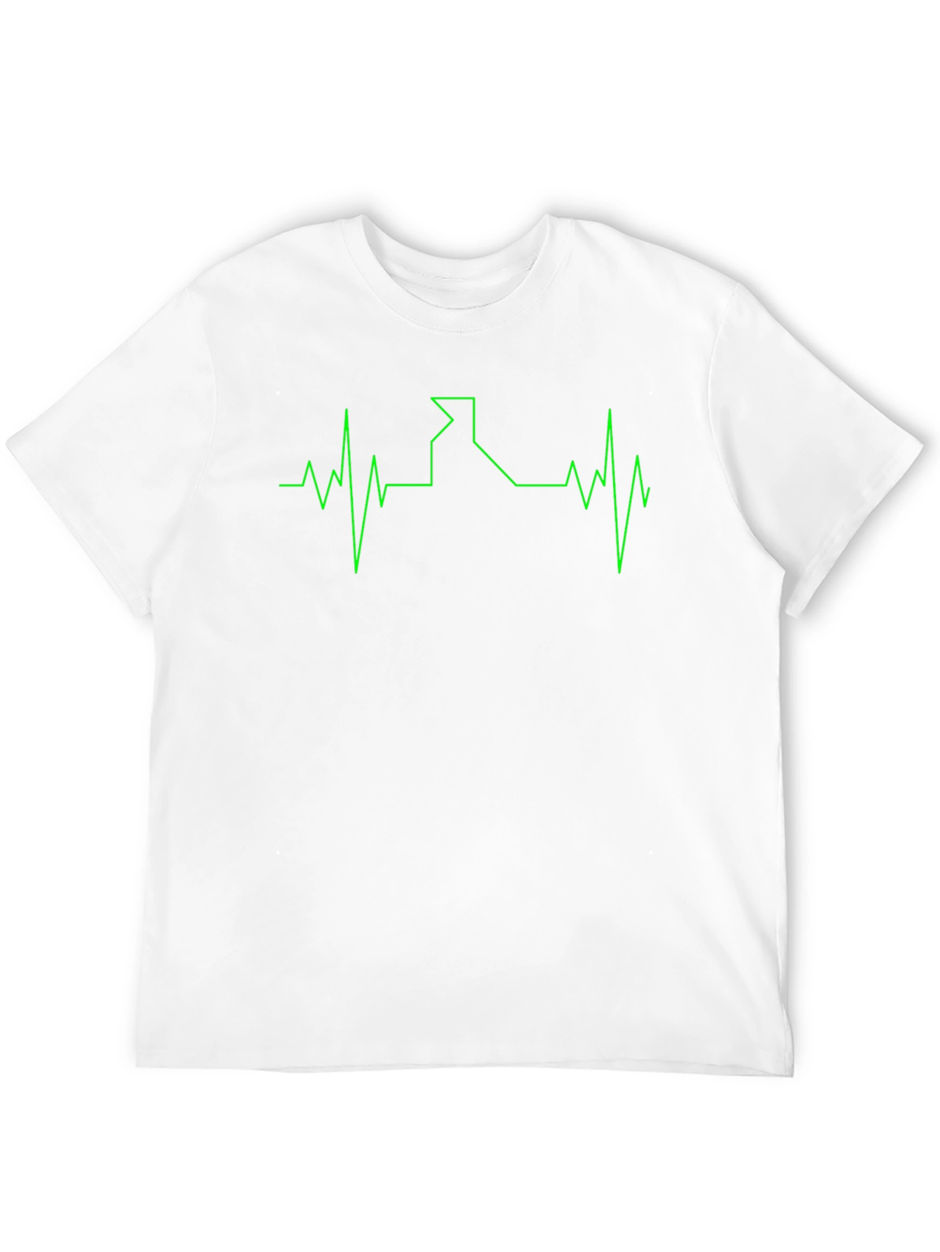 Idaho Heartbeat T-Shirt - Black Cotton Tee