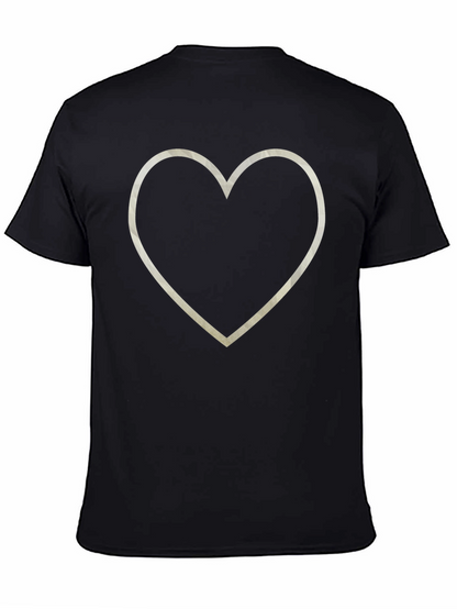 Heart Outline Graphic T-Shirt