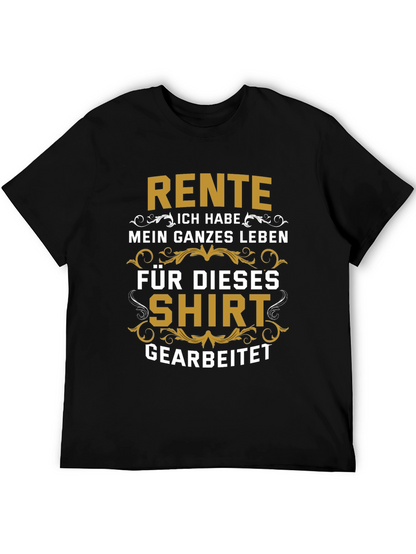 Rente German Retirement T-Shirt