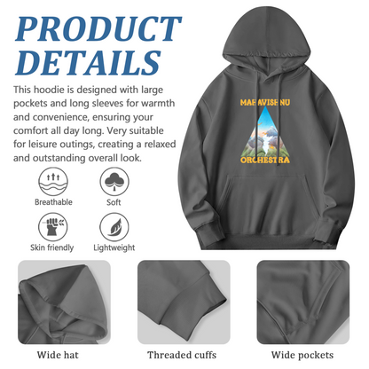 Premium Graphic Hoodie - Mountain Landscape