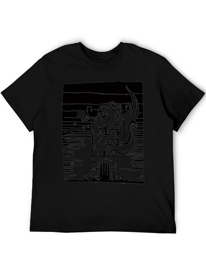 Tower Graphic Print T-Shirt