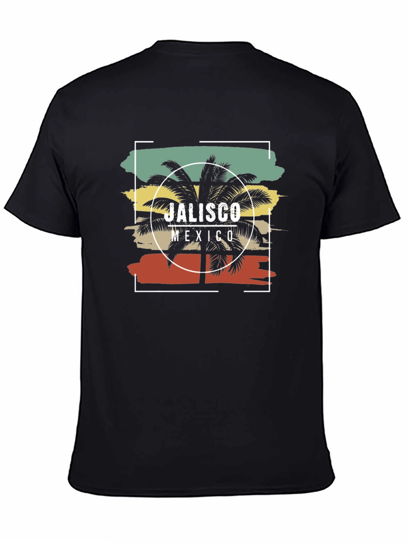 Jalisco Mexico Palm Tree Graphic Tee