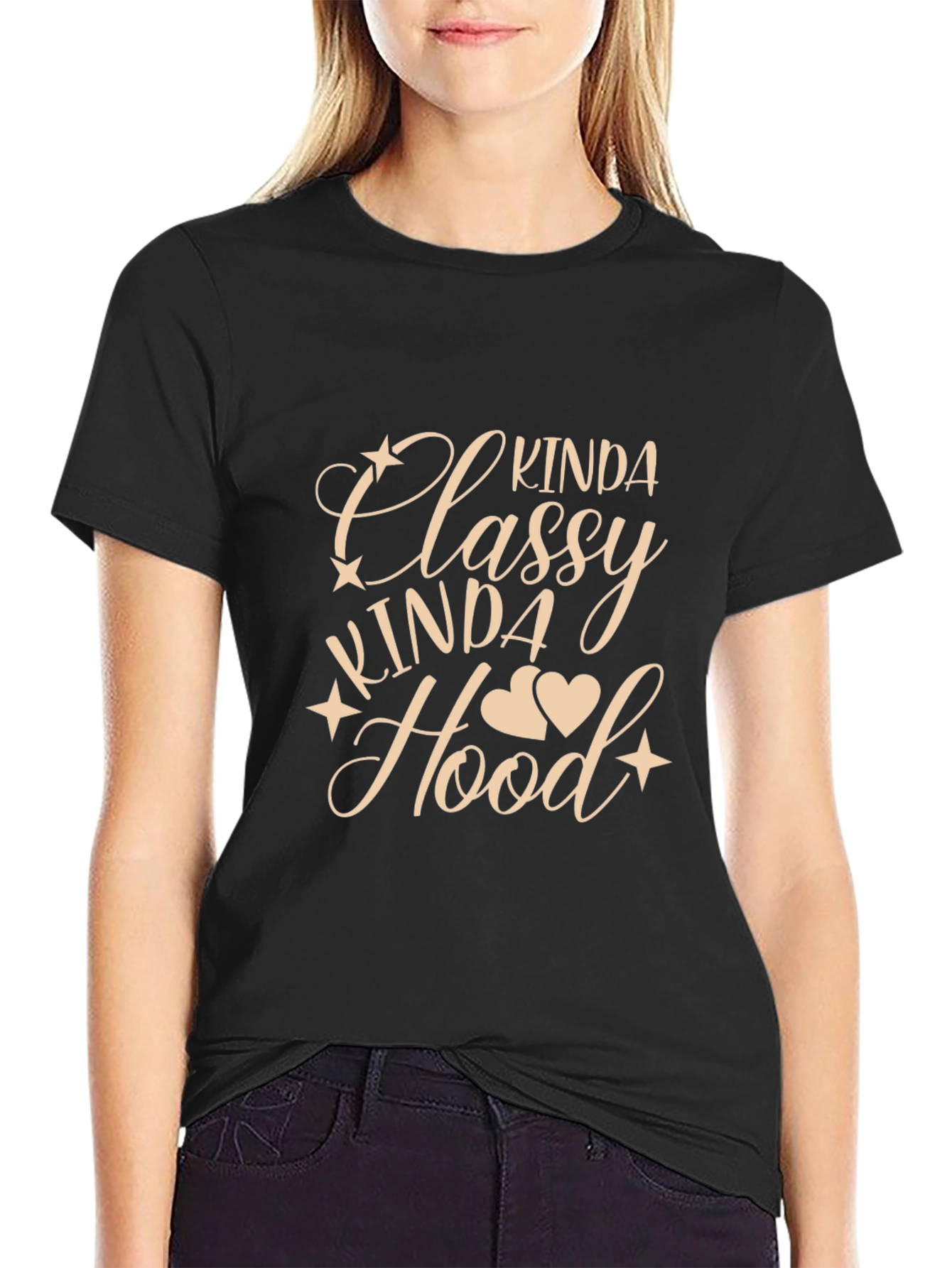 Kinda Classy Kinda Hood Graphic T-Shirt