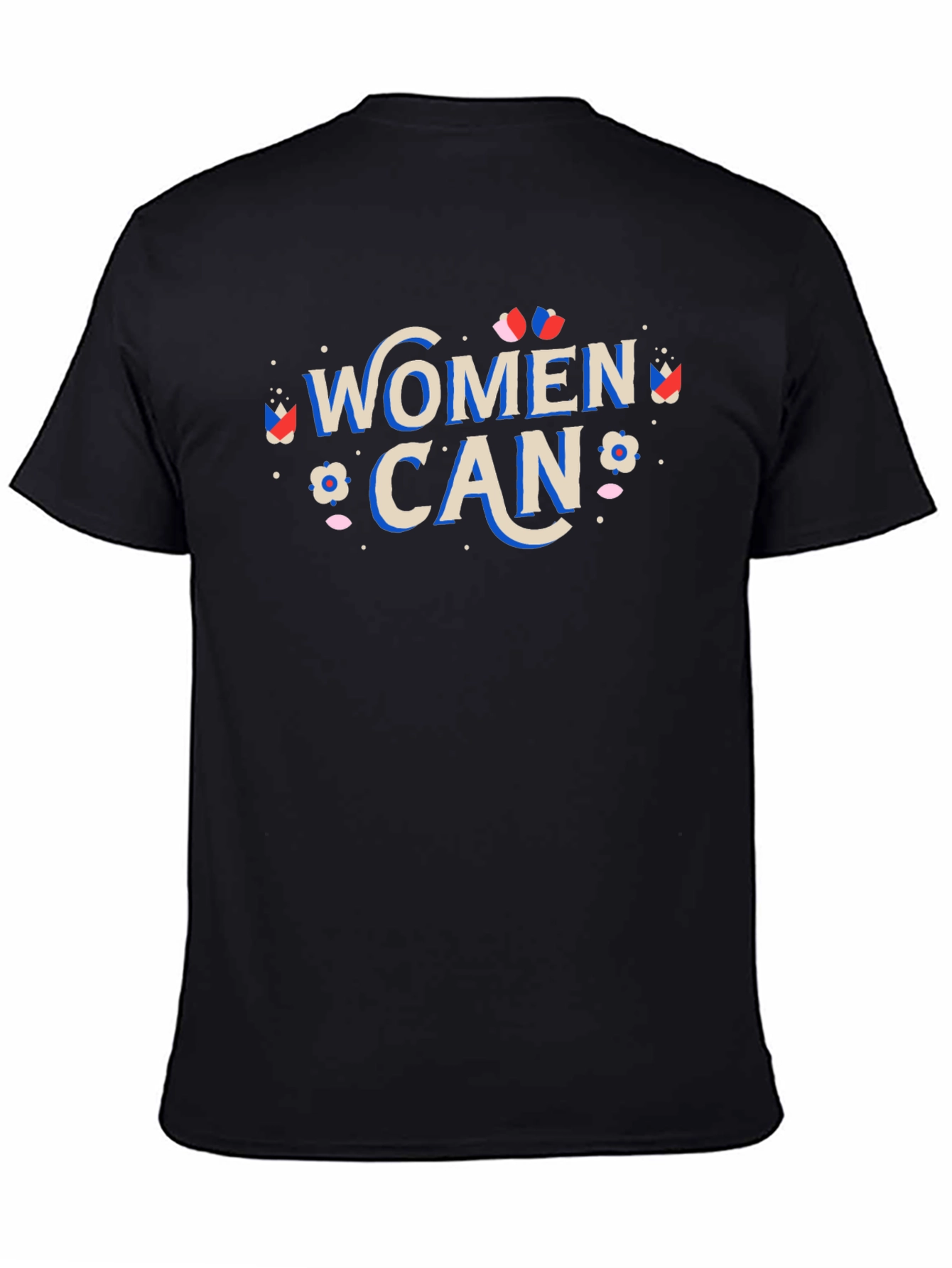 Women Can Graphic T-Shirt - Empowering Design