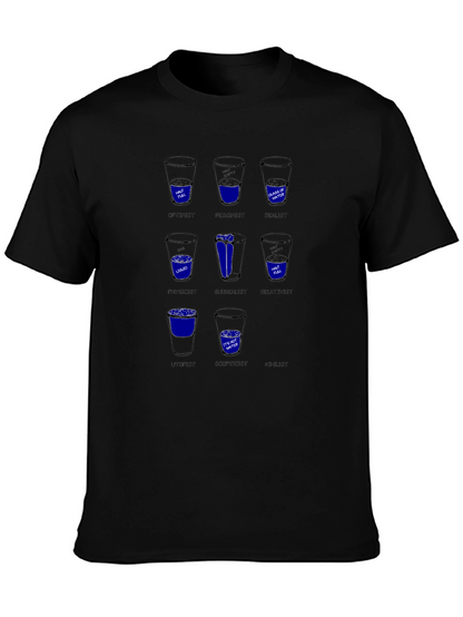 Philosophical Water Glass T-Shirt