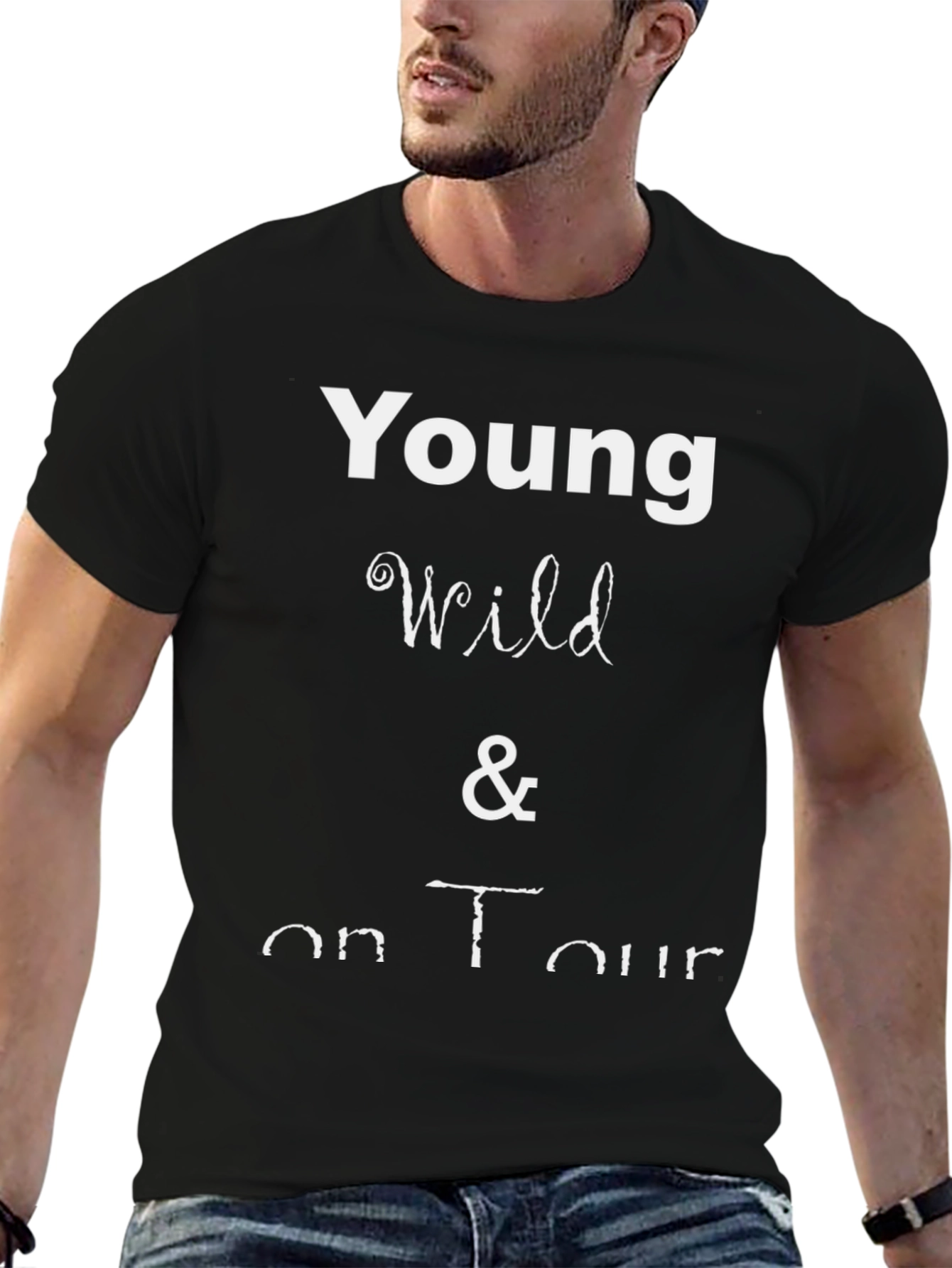 Young Wild & On Tour Graphic T-Shirt